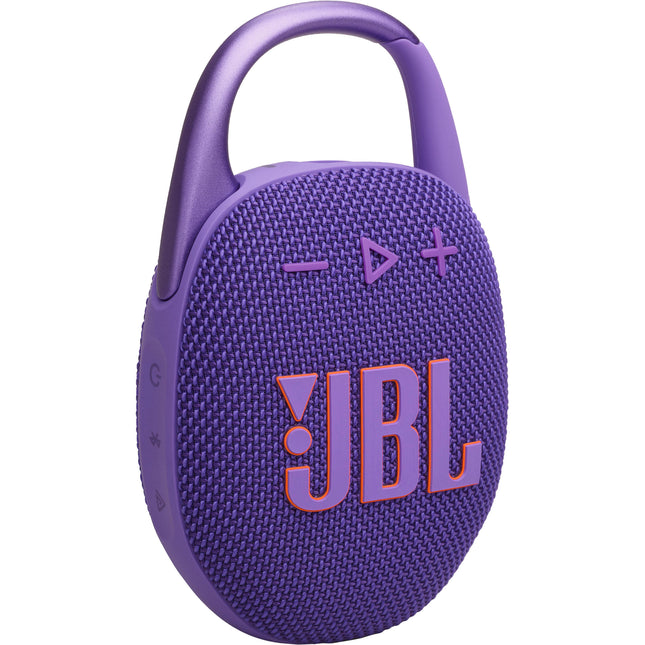 JBL Clip 5 Altavoz Bluetooth Portátil Resistente al Agua 12 Horas Morado