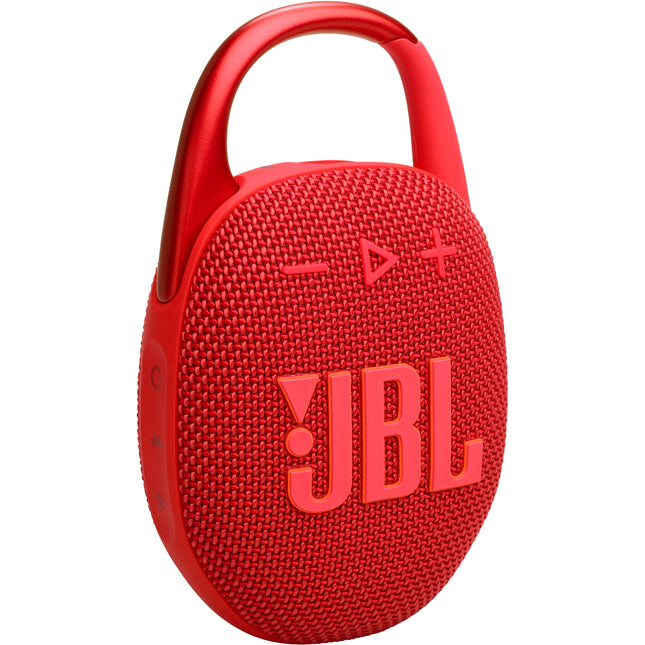 JBL Clip 5 Altavoz Portátil Inalámbrico Impermeable Rojo 12 Horas Reproducción USB-C