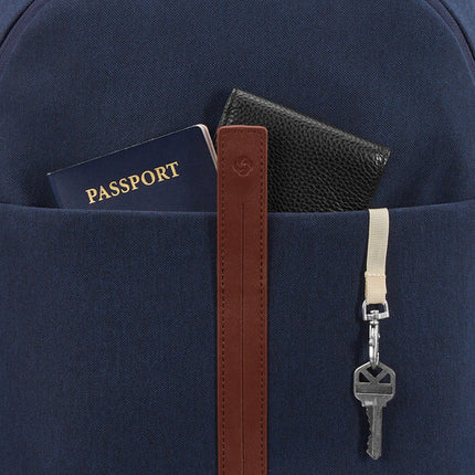 Samsonite Virtuosa Mochila Azul para Laptop 15.6 Pulgadas Resistente al Agua