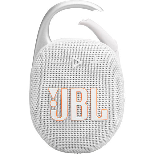 JBL Clip 5 Altavoz Portátil Inalámbrico Impermeable Blanco 12 Horas Reproducción USB-C