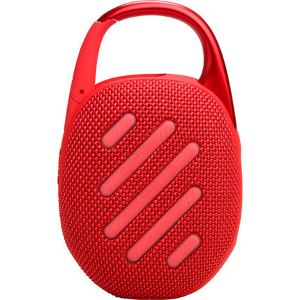 JBL Clip 5 Altavoz Portátil Inalámbrico Impermeable Rojo 12 Horas Reproducción USB-C