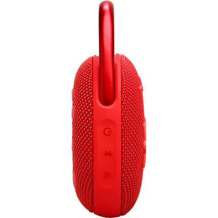 JBL Clip 5 Altavoz Portátil Inalámbrico Impermeable Rojo 12 Horas Reproducción USB-C