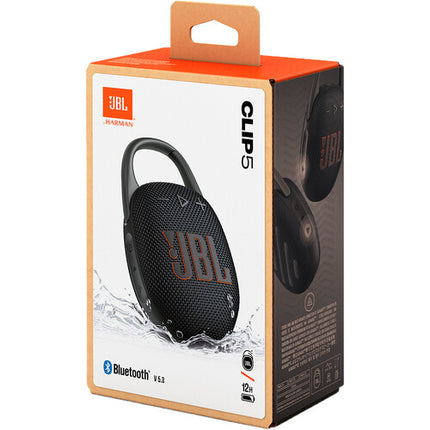 JBL Clip 5 Altavoz Inalámbrico Portátil Resistente IP67 12H Reproducción USB-C
