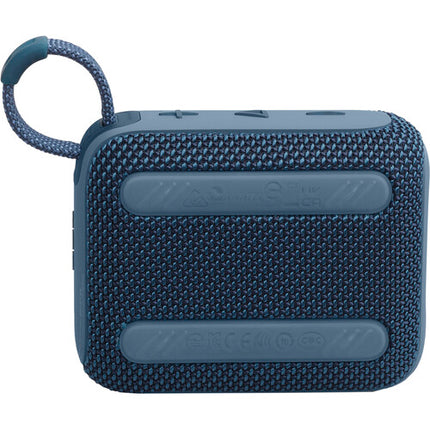 JBL Go 4 Altavoz Bluetooth portátil Azul con 7 horas de reproducción USB-C