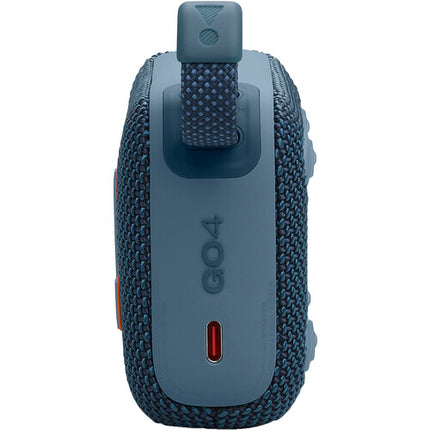 JBL Go 4 Altavoz Bluetooth portátil Azul con 7 horas de reproducción USB-C