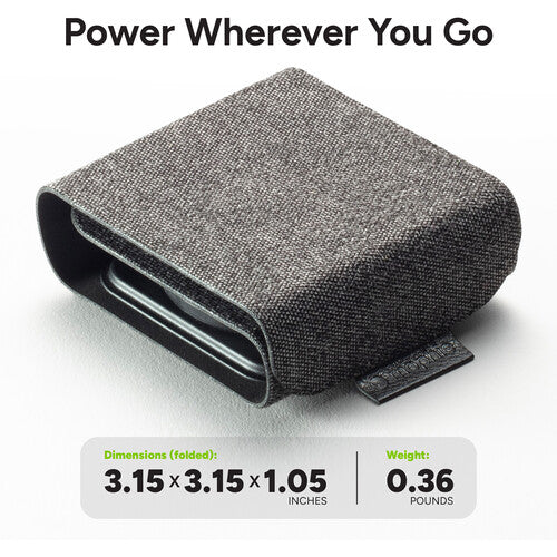 mophie 3-In-1 Folding MagSafe Cargador de viaje 30W 3.15" plegable con estuche