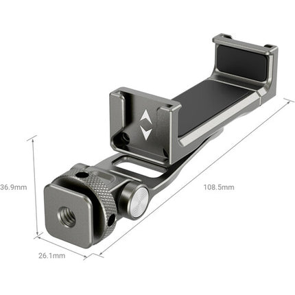 SmallRig Metal Cold Shoe Soporte para Smartphone 2.3 a 3.3 Pulgadas 180° Giro 360° Rotación
