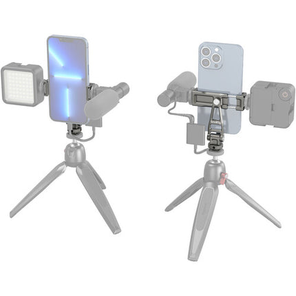 SmallRig Metal Cold Shoe Soporte para Smartphone 2.3 a 3.3 Pulgadas 180° Giro 360° Rotación