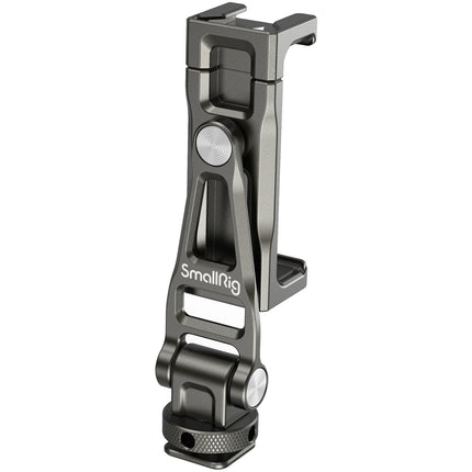 SmallRig Metal Cold Shoe Soporte para Smartphone 2.3 a 3.3 Pulgadas 180° Giro 360° Rotación