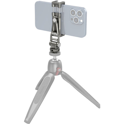 SmallRig Metal Cold Shoe Soporte para Smartphone 2.3 a 3.3 Pulgadas 180° Giro 360° Rotación