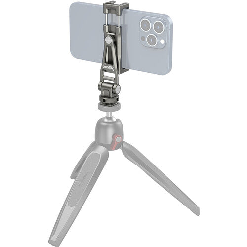 SmallRig Metal Cold Shoe Soporte para Smartphone 2.3 a 3.3 Pulgadas 180° Giro 360° Rotación