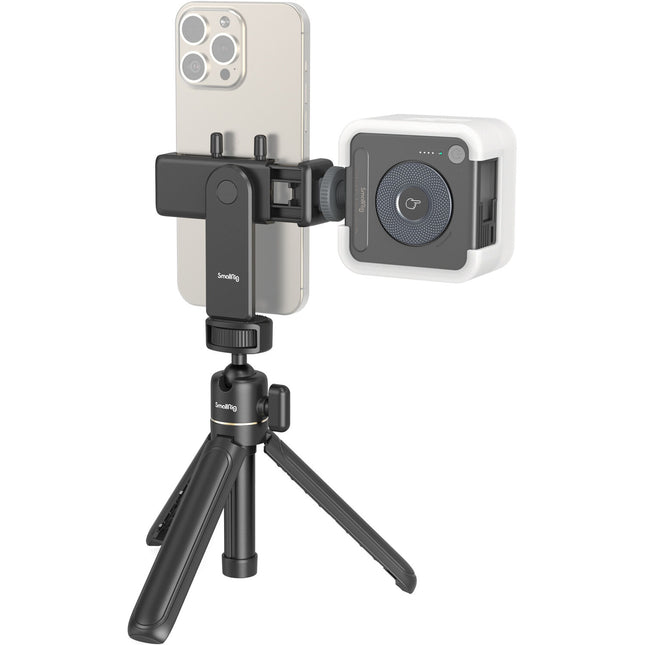 SmallRig Smartphone Vlog Kit VK-30 Trípode 11.8 Pulgadas Luz LED 2700-6500K