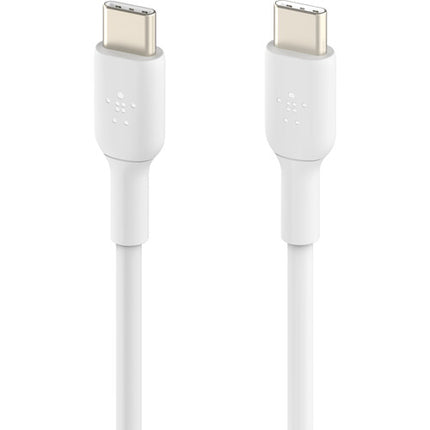 Belkin BoostCharge Cable USB-C 60W 1 Metro Blanco 2 Pack