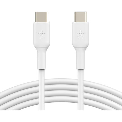 Belkin BoostCharge Cable USB-C 60W 1 Metro Blanco 2 Pack