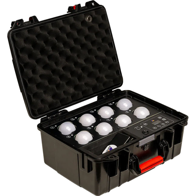 Astera LunaBulb Juego de 8 Bombillas LED con PrepCase Kit 1750-20000K CRI 96