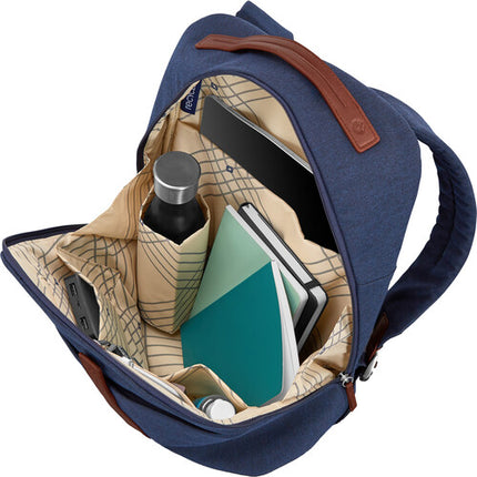 Samsonite Virtuosa Mochila Azul para Laptop 15.6 Pulgadas Resistente al Agua