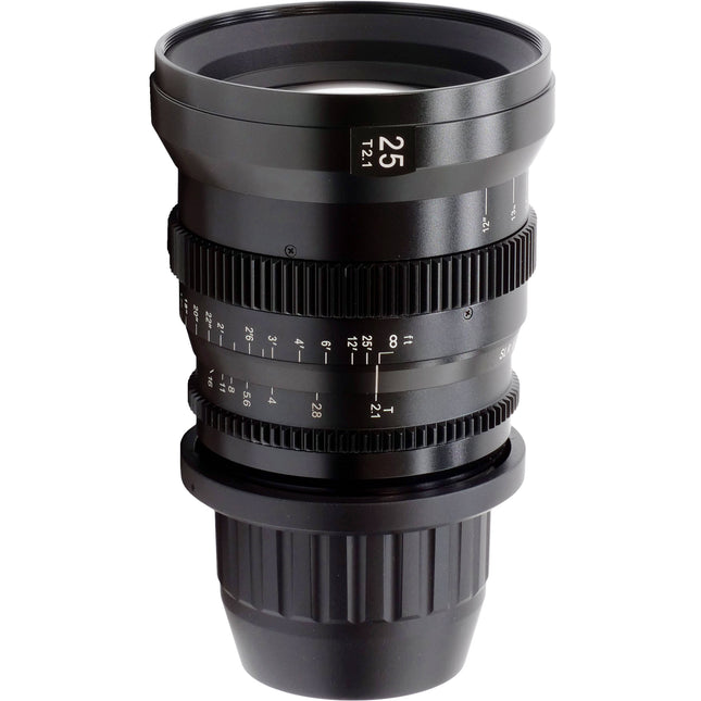 SLR Magic APO MicroPrime Cine 25mm T2.1 lente con 150° enfoque y 82mm filtro