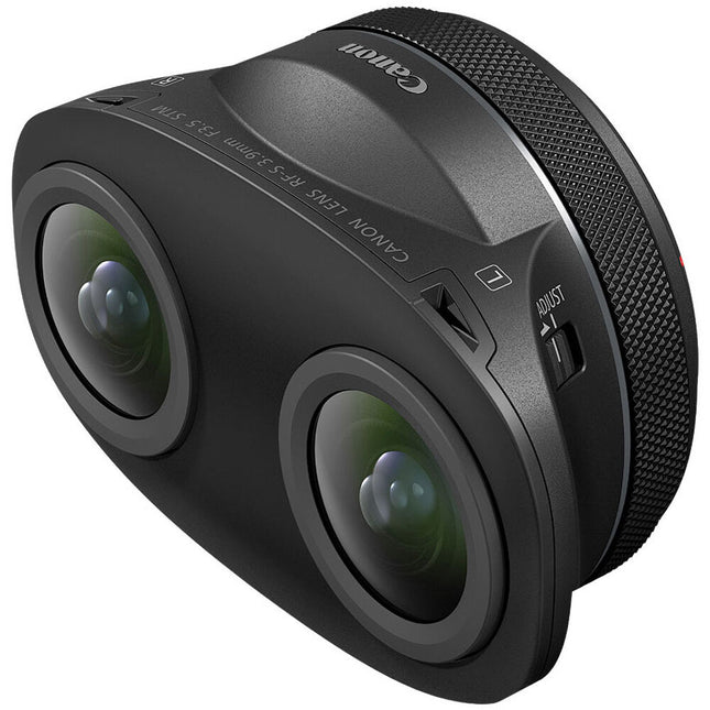 Canon RF-S 3.9mm f3.5 STM Objetivo ojo de pez dual 144° ángulo visión