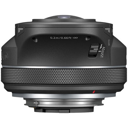 Canon RF-S 3.9mm f3.5 STM Objetivo ojo de pez dual 144° ángulo visión