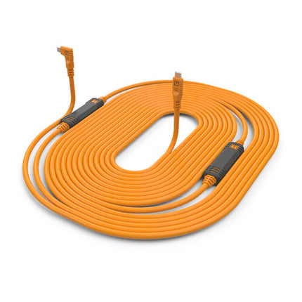 Tether Tools TetherGuard LeverLock Kit Cable USB 3.2 9.4 m Naranja
