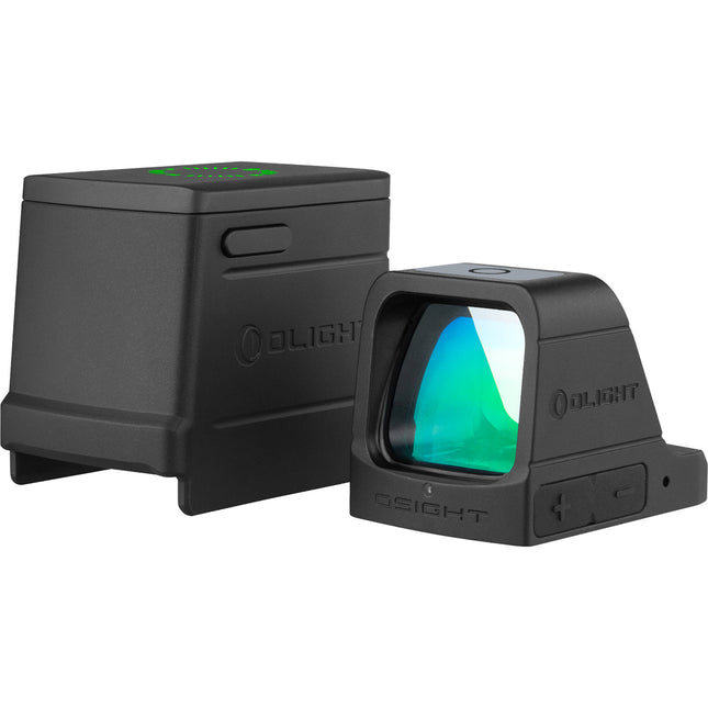 Osight Mira Reflex 3 MOA Punto Verde Negro Ventana 0.94x0.85 pulgadas