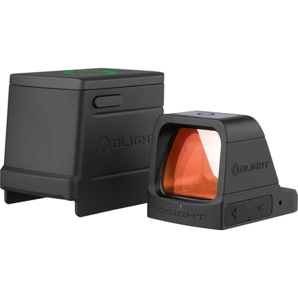 Osight Reflex Sight Mira de Punto Rojo 3 MOA Negro con Cobertura USB-C recargable