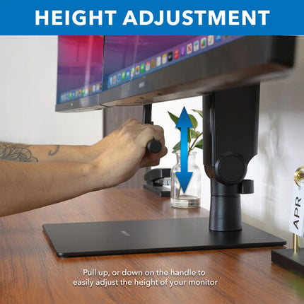 Mount-It! MI-2758 Soporte Doble para Monitores 17 a 32 Pulgadas 8 kg Capacidad por Pantalla