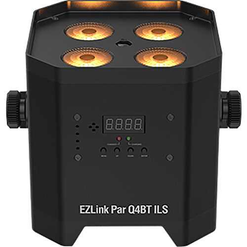 CHAUVET DJ EZLink Par Q4BT ILS Proyector LED RGBA 4x6W Bluetooth 20h batería