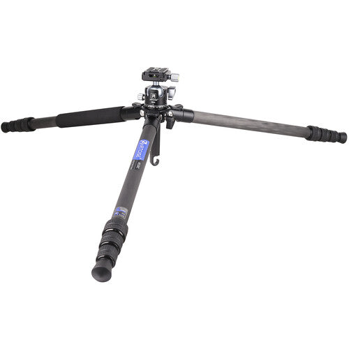 ARTCISE NS30C trípode compacto carbono con cabeza esférica NB34 33.1 lb capacidad 65.4 pulg altura máxima