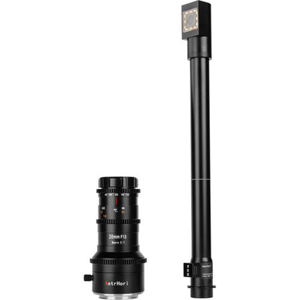 AstrHori 28mm f13 Lente Macro Sonda Rotatoria 360° con LED para Nikon Z