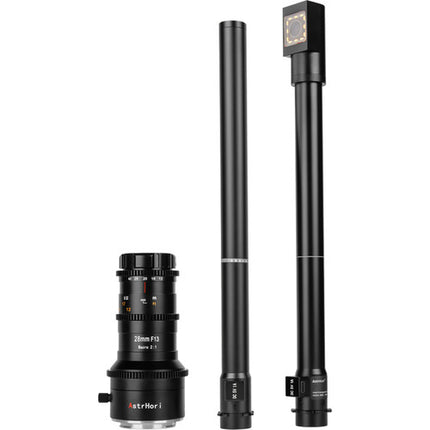 AstrHori 28mm f13 Lente Macro Sonda Rotativa 360° para Canon RF con LED y USB-C