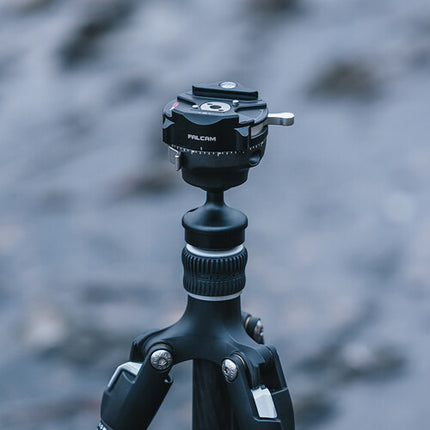 Falcam Inverted Ball Head con F38 Pro Quick Release 11 lb capacidad y control de fricción ajustable