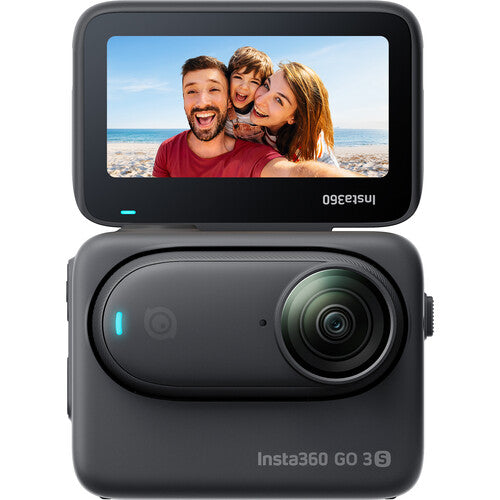 Insta360 GO 3S cámara de acción UHD 4K 128GB negra con Action Pod