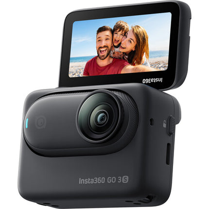 Insta360 GO 3S cámara de acción UHD 4K 128GB negra con Action Pod