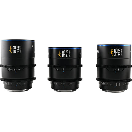 Venus Optics Laowa Argus FF Set de 3 Lentes Cine 28 35 45mm T1