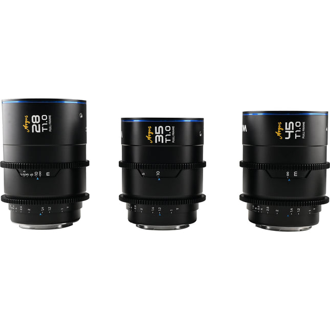 Venus Optics Laowa Argus FF Set de 3 Lentes Cine 28 35 45mm T1