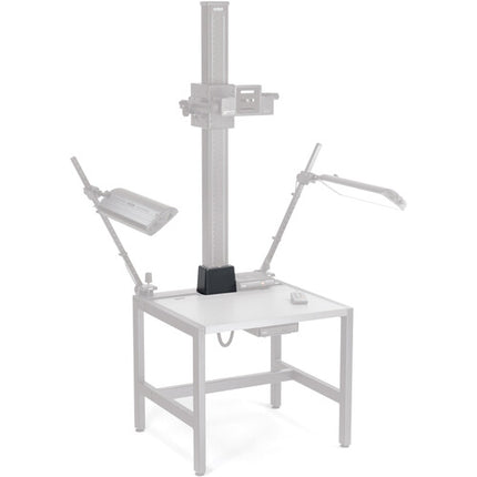 Kaiser rePRO Base para columna de aluminio con nivel y tornillos M8
