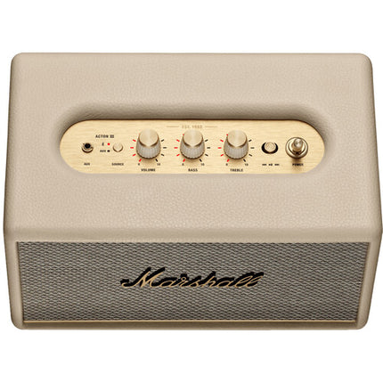 Marshall Acton III altavoz Bluetooth 60W con woofer y tweeters Cream