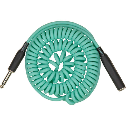 Pig Hog Hex Serie Cable Extensor Para Auriculares Enrollado 7mm 15ft Verde