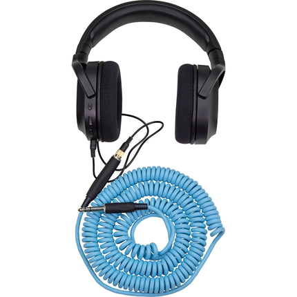 Pig Hog Hex Series Cable Extensor para Auriculares 7mm PVC 7.6m Azul
