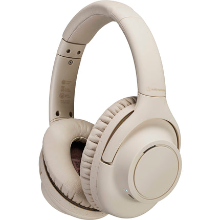 Audio-Technica ATH-S300BT Auriculares Bluetooth Over-Ear 40mm 90h Beige
