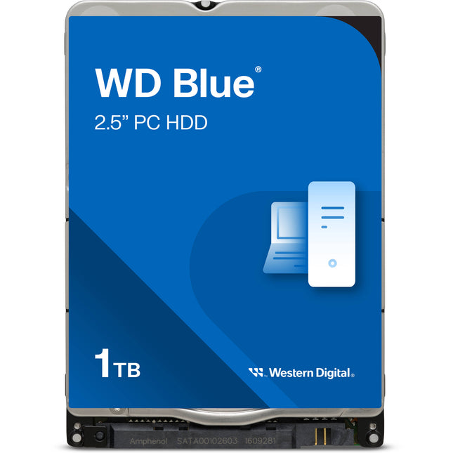 WD 1TB Blue HDD Interno 2.5" SATA III 5400 rpm 128MB Cache