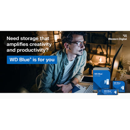 WD 2TB Blue Disco Duro Interno 2.5" SATA III 5400 rpm 128MB Cache