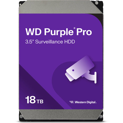 WD 18TB Purple Pro Disco Duro Interno Vigilancia 7200 rpm SATA III