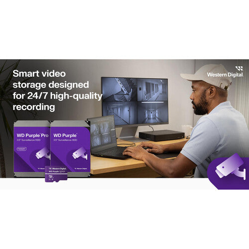 WD 18TB Purple Pro Disco Duro Interno Vigilancia 7200 rpm SATA III