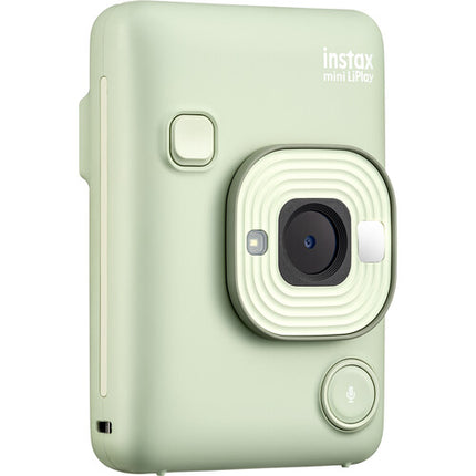 FUJIFILM instax mini LiPlay Cámara Híbrida con LCD 2.7 Pulgadas Kit Película Color y Monocromo
