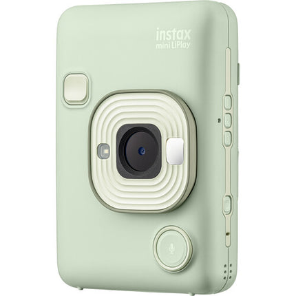 FUJIFILM instax mini LiPlay Cámara Híbrida Instantánea con Estuche Verde Matcha