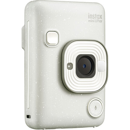 FUJIFILM instax mini LiPlay Cámara Híbrida Instantánea con Estuche Misty White