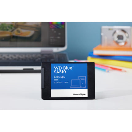 WD 4TB Blue SA510 SSD SATA III 2.5" 560MB/s Lectura 520MB/s Escritura
