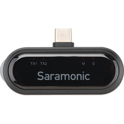 Saramonic Blink Me U2 Sistema de Micrófono Inalámbrico Clip-On 8 Horas y 328 Pies Alcance